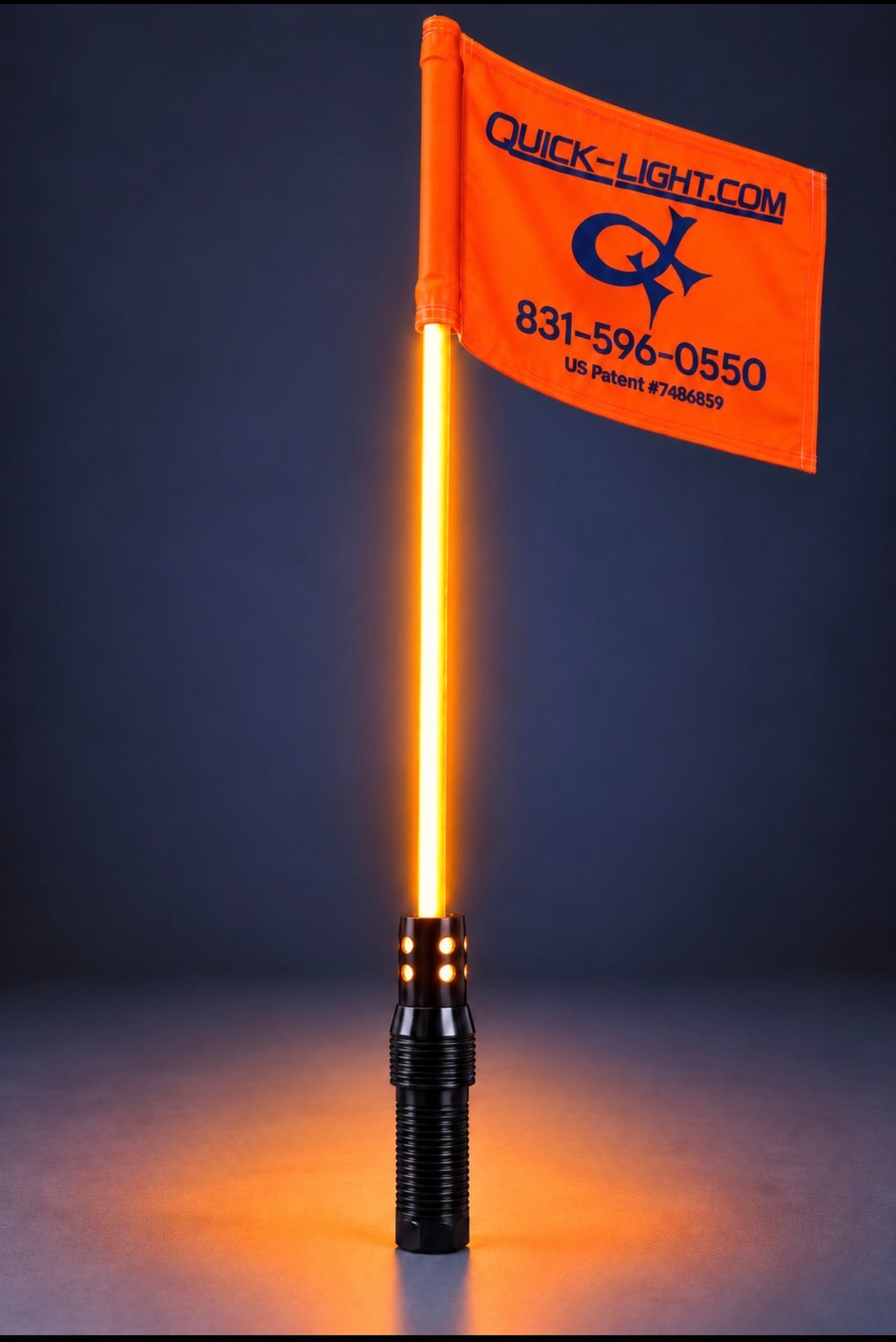 4 FT Fiber Optic Lighted Whip-New Generation Complete Kit.
