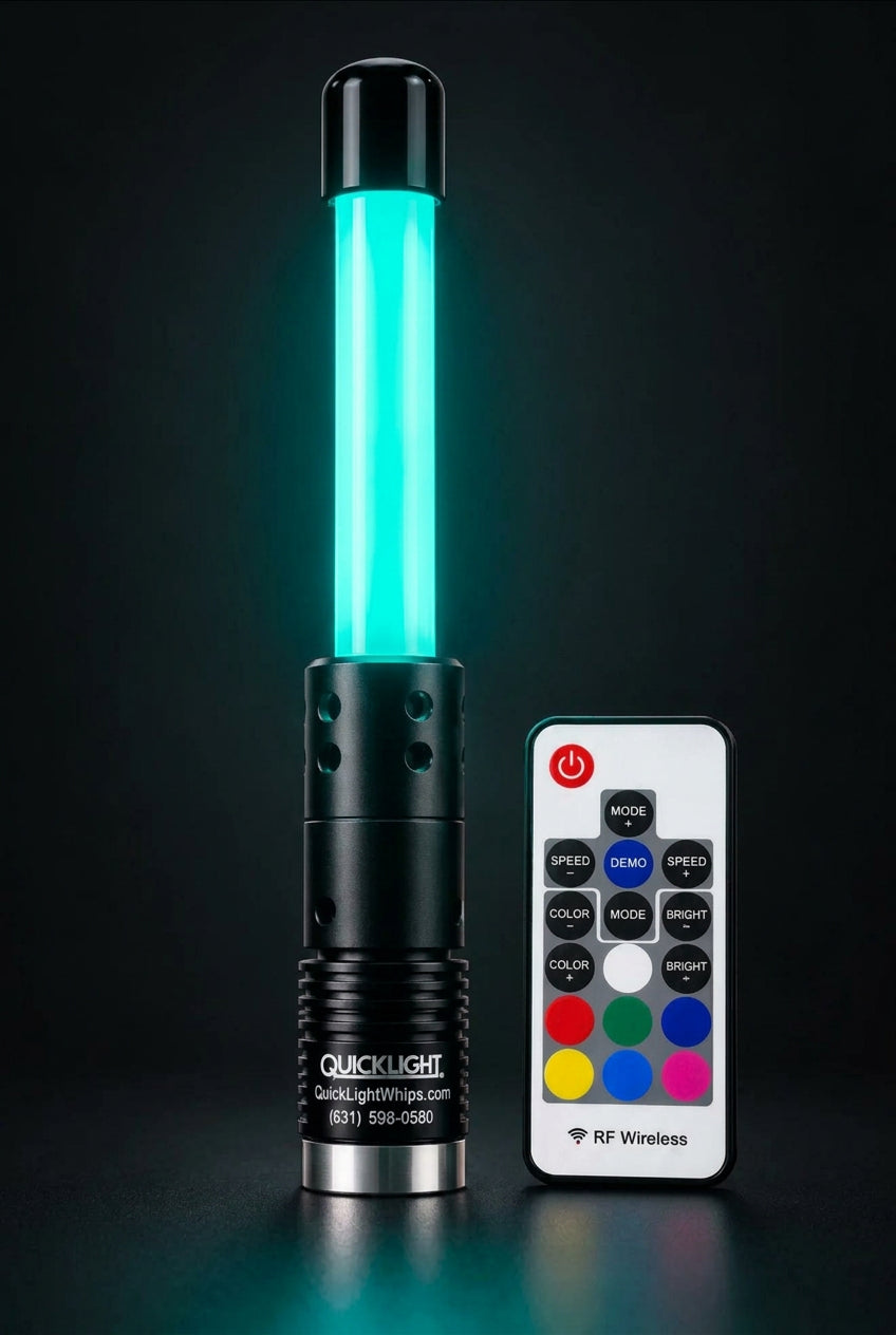 Color Changing Fiber Optic Whip - Original Style Complete Kit