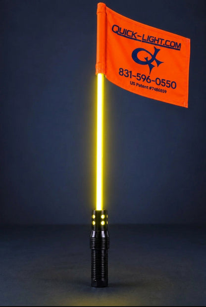 4 FT Fiber Optic Lighted Whip-New Generation Complete Kit.